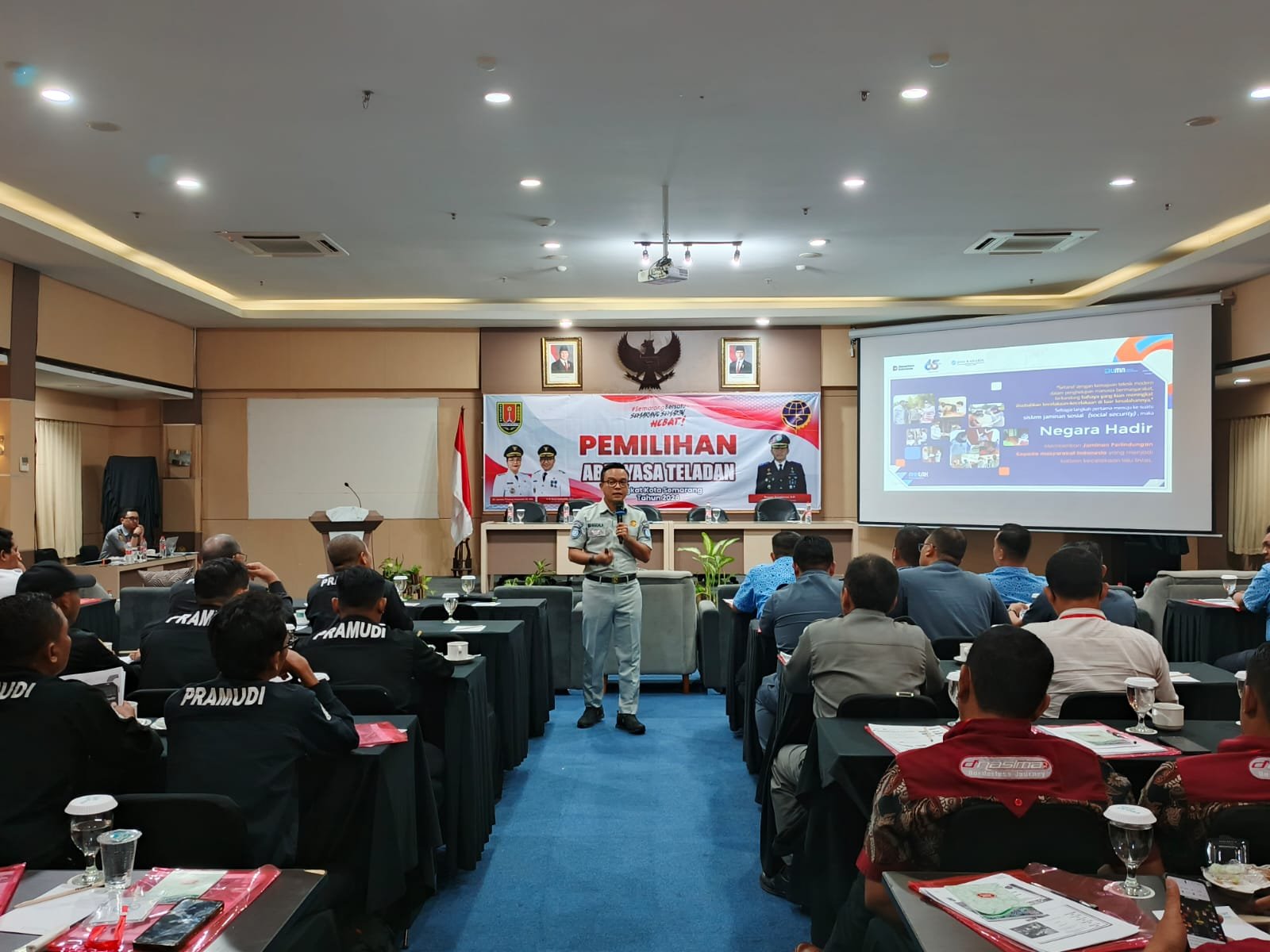 Wujudkan Transportasi Aman, Jasa Raharja Semarang Jadi Narasumber Abdi Yasa Teladan Kota Semarang