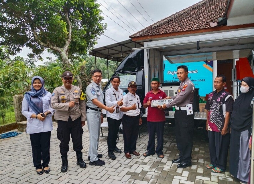 Samsat SABITA Hadir di Dlingo, Permudah Warga Bayar Pajak dan Ganti Plat Kendaraan