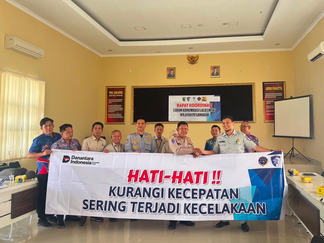 Jasa Raharja Dorong Sinergi Lintas Sektor Bahas Penanganan Kecelakaan dan Kemacetan di Gedong Tataan