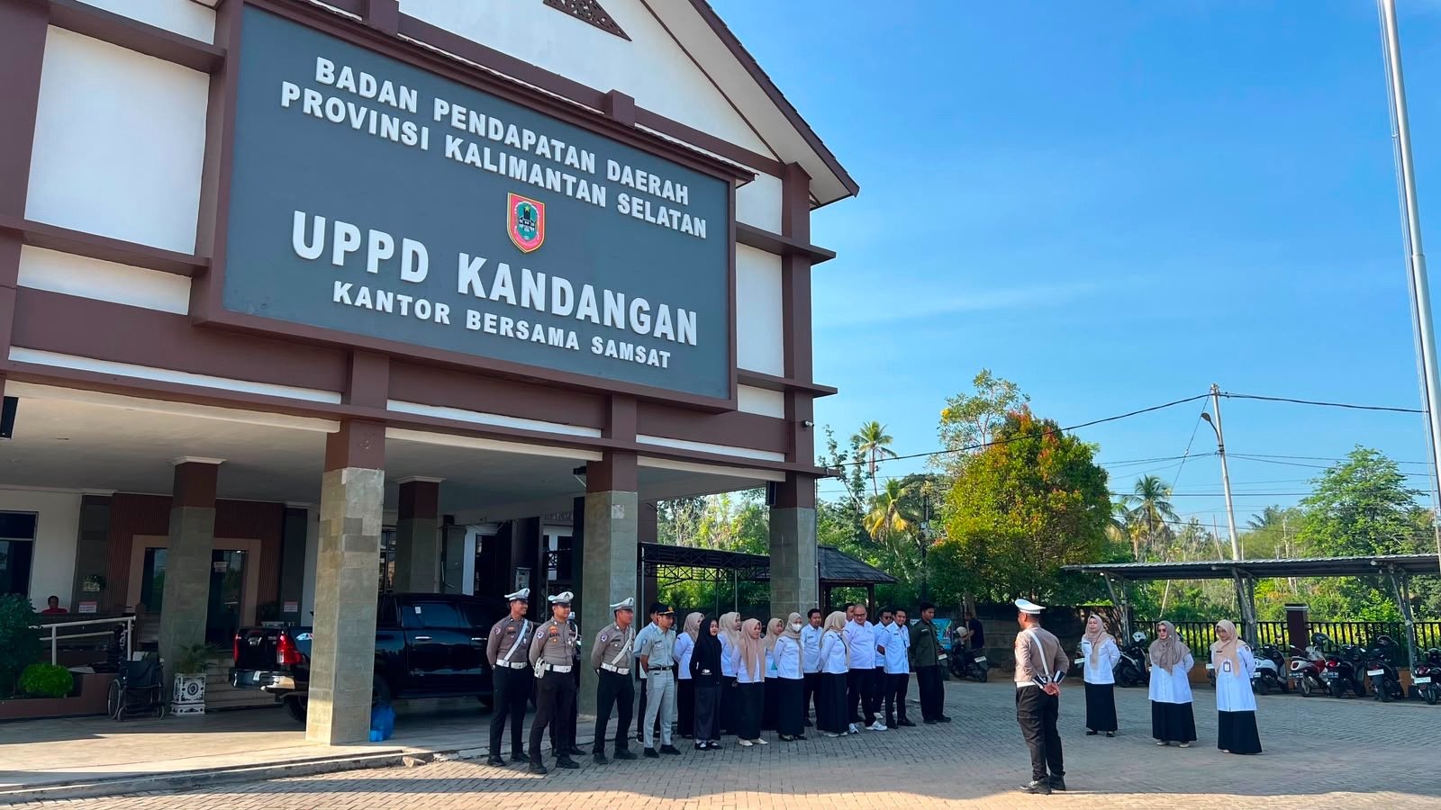 PT Jasa Raharja (Persero) Bersama Tim UPPD Samsat Kandangan Tingkatkan Kepatuhan Masyarakat melalui Optimalisasi PKB, BBNKB, dan SWDKLLJ