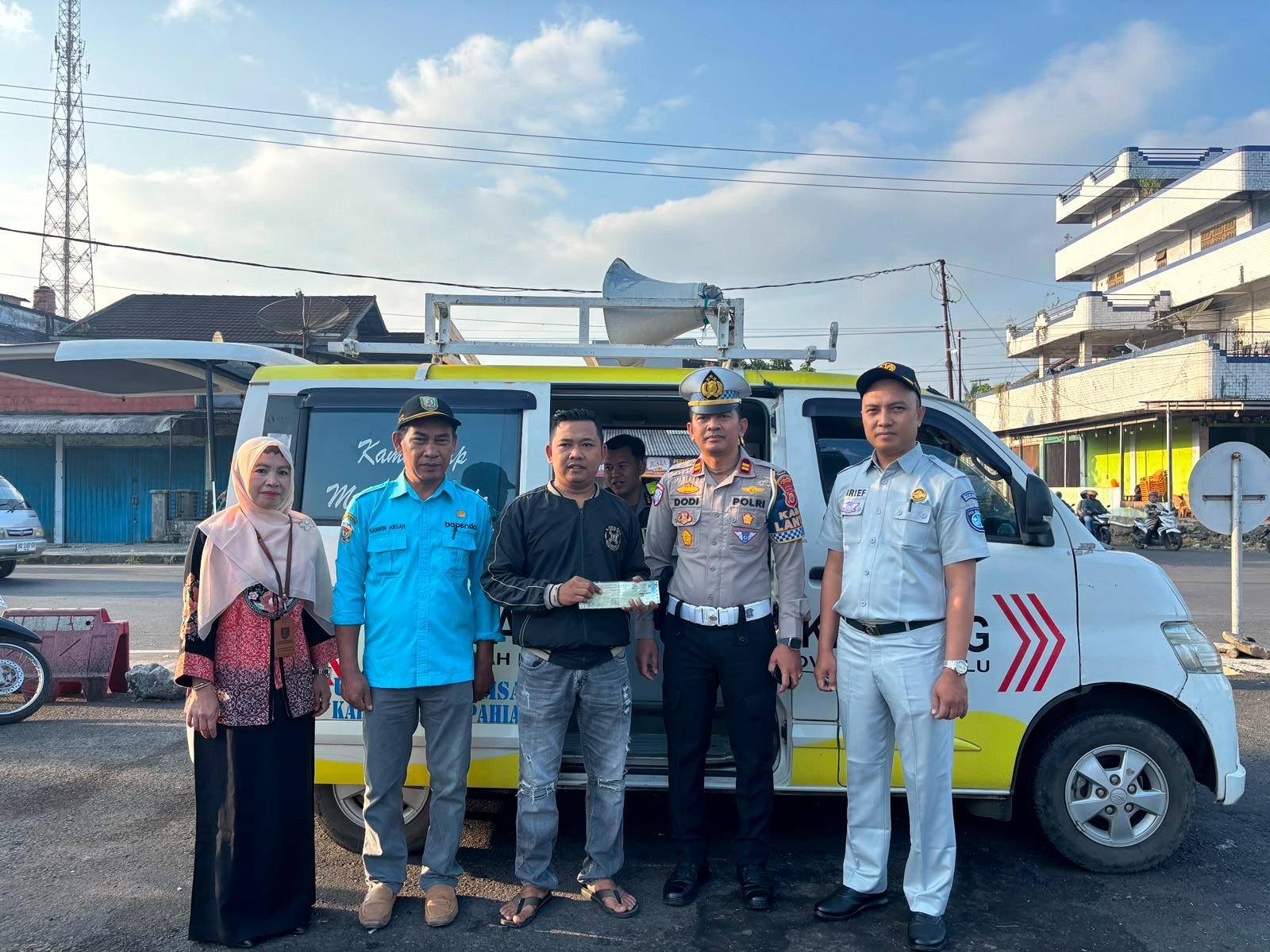 Jasa Raharja Kepahiang Dukung Penertiban Kepatuhan Pajak Kendaraan Bermotor, 17 Kendaraan Manfaatkan Layanan Samsat Keliling