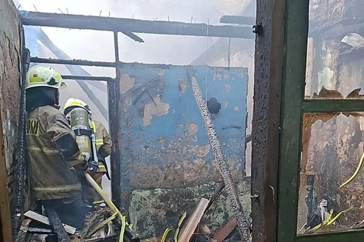 Rumah Kontrakan di Kalideres Jakbar Kebakaran, Damkar Dikerahkan