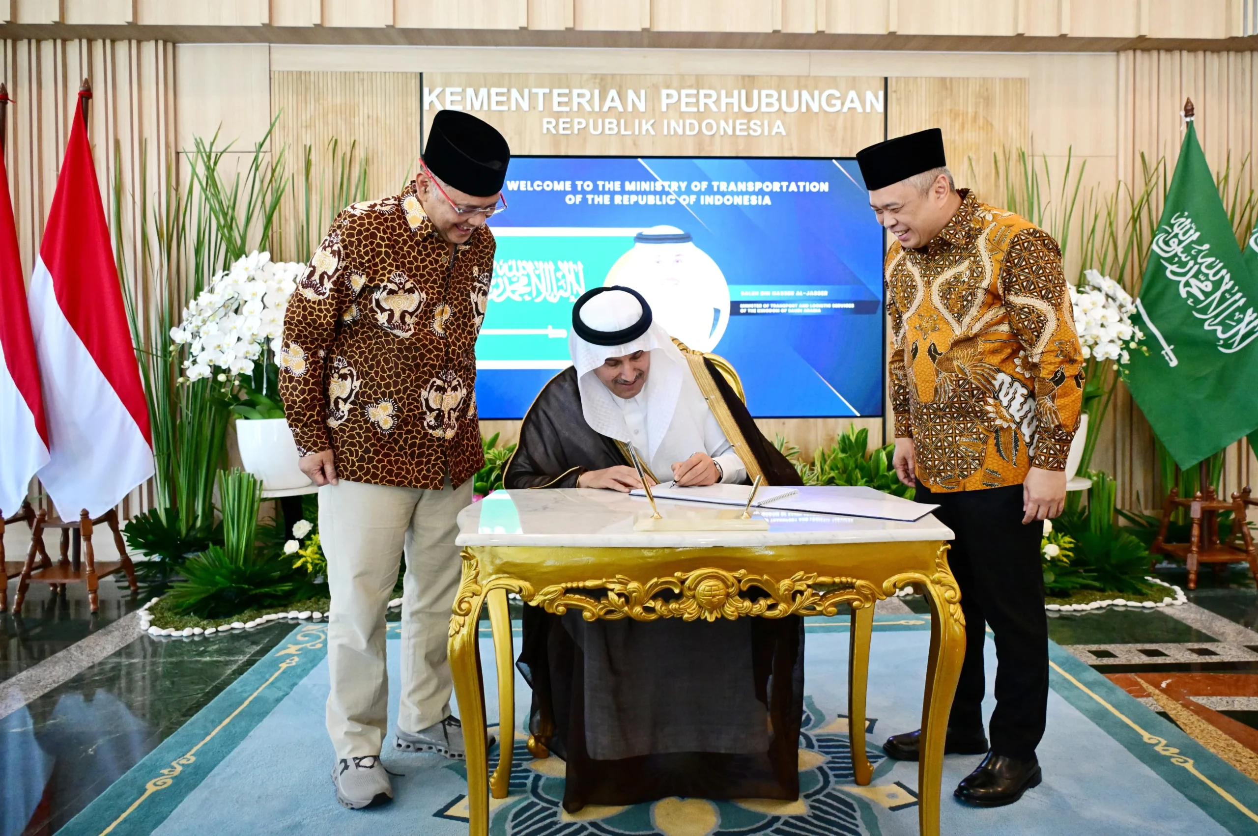 Perkuat Hubungan bilateral, Kemenhub-Arab Saudi Perluas Kerja Sama Transportasi