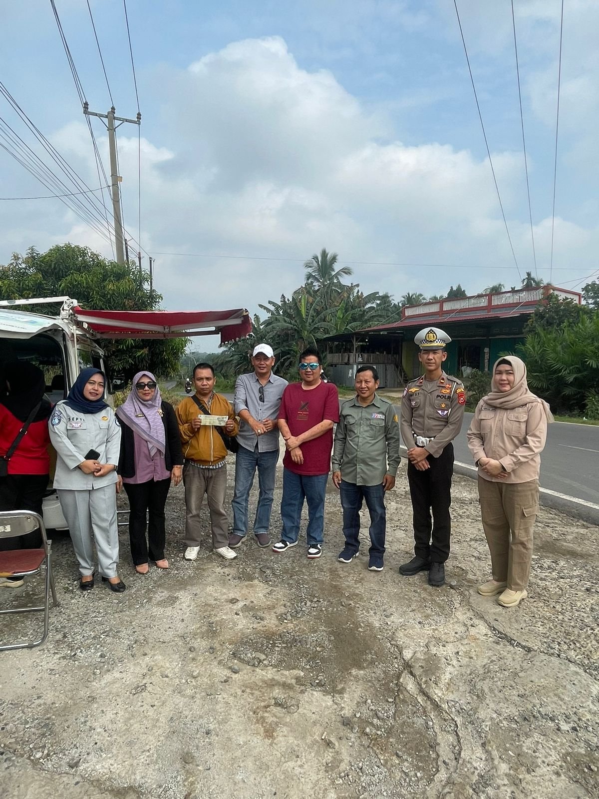 Tim Pembina Samsat Bengkulu Tengah Gelar Opsgab Patuh Pajak Kendaraan