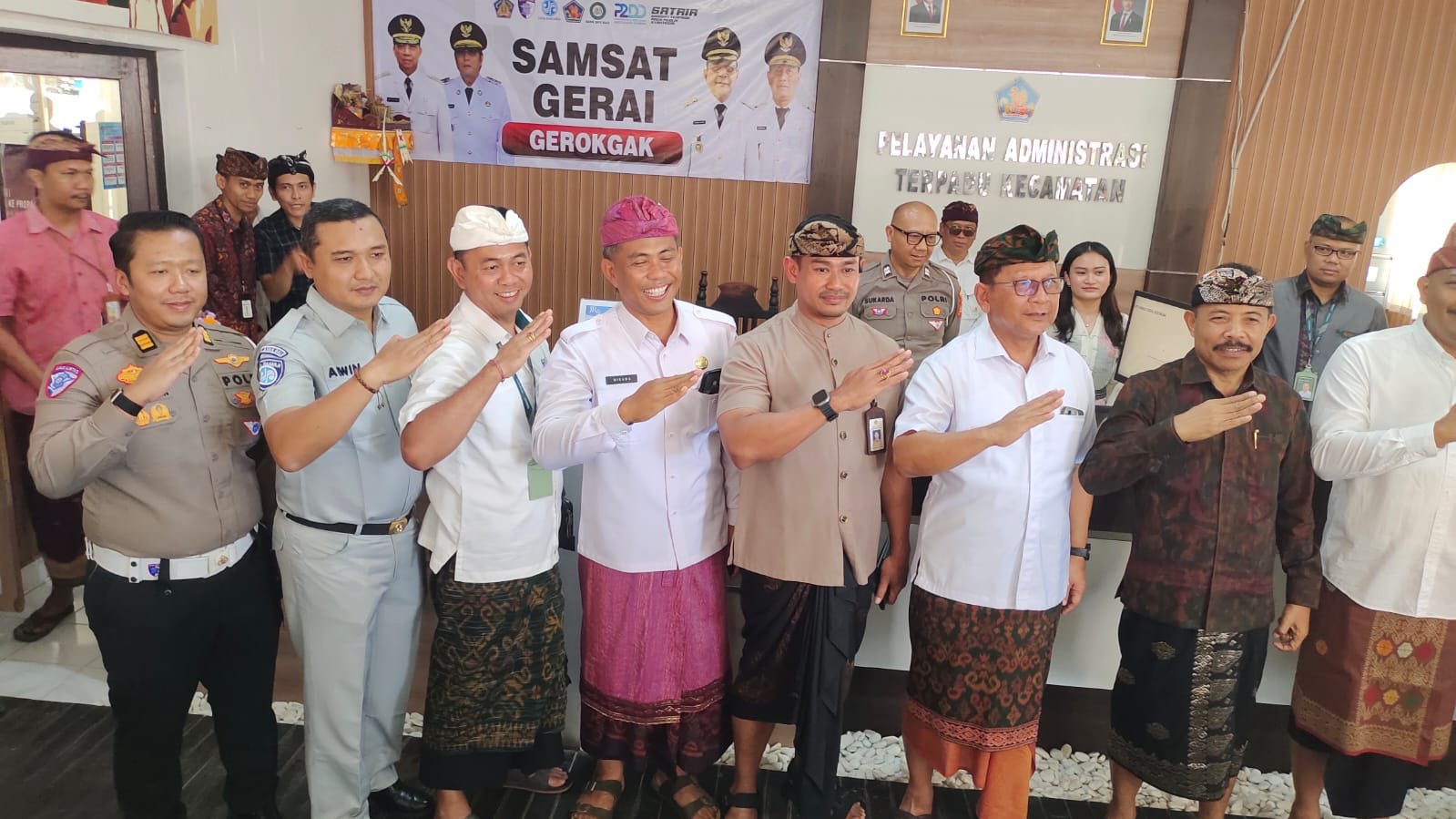 Samsat Gerai Gerokgak Resmi Beroperasi, Layanan Pajak Kendaraan Kini Lebih Dekat ke Masyarakat Buleleng