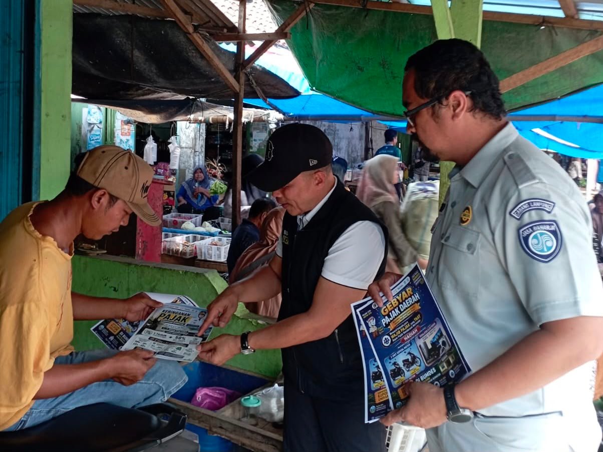 Sasar Pasar dan Pusat Aktivitas Warga, Jasa Raharja Gencarkan Sosialisasi Keringanan Pajak