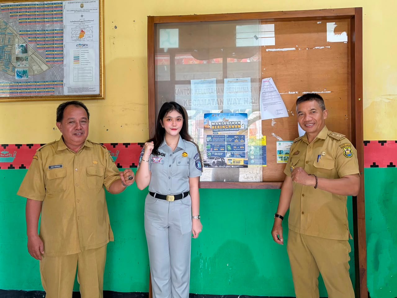 UPTD Wilayah I Samsat Bandar Lampung Gencarkan Sosialisasi Program Keringanan PKB dan Pendataan Kendaraan Menunggak