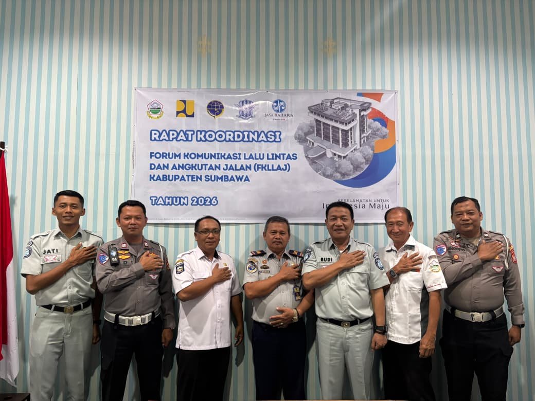 Jasa Raharja Sumbawa Gelar Rapat FKLL, Tingkatkan Kepatuhan Berlalu Lintas