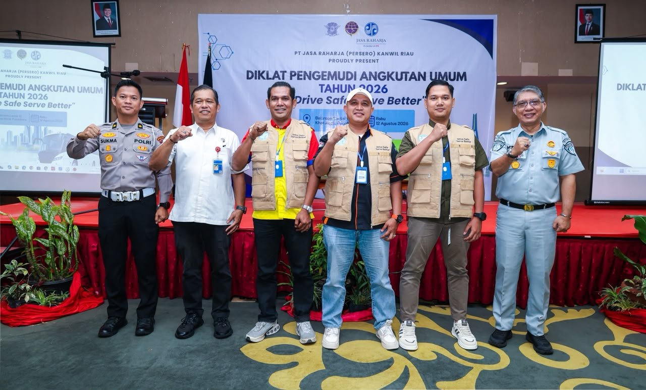 Perkuat Keselamatan Jalan, Jasa Raharja Riau Gelar Diklat Pengemudi Angkutan Umum