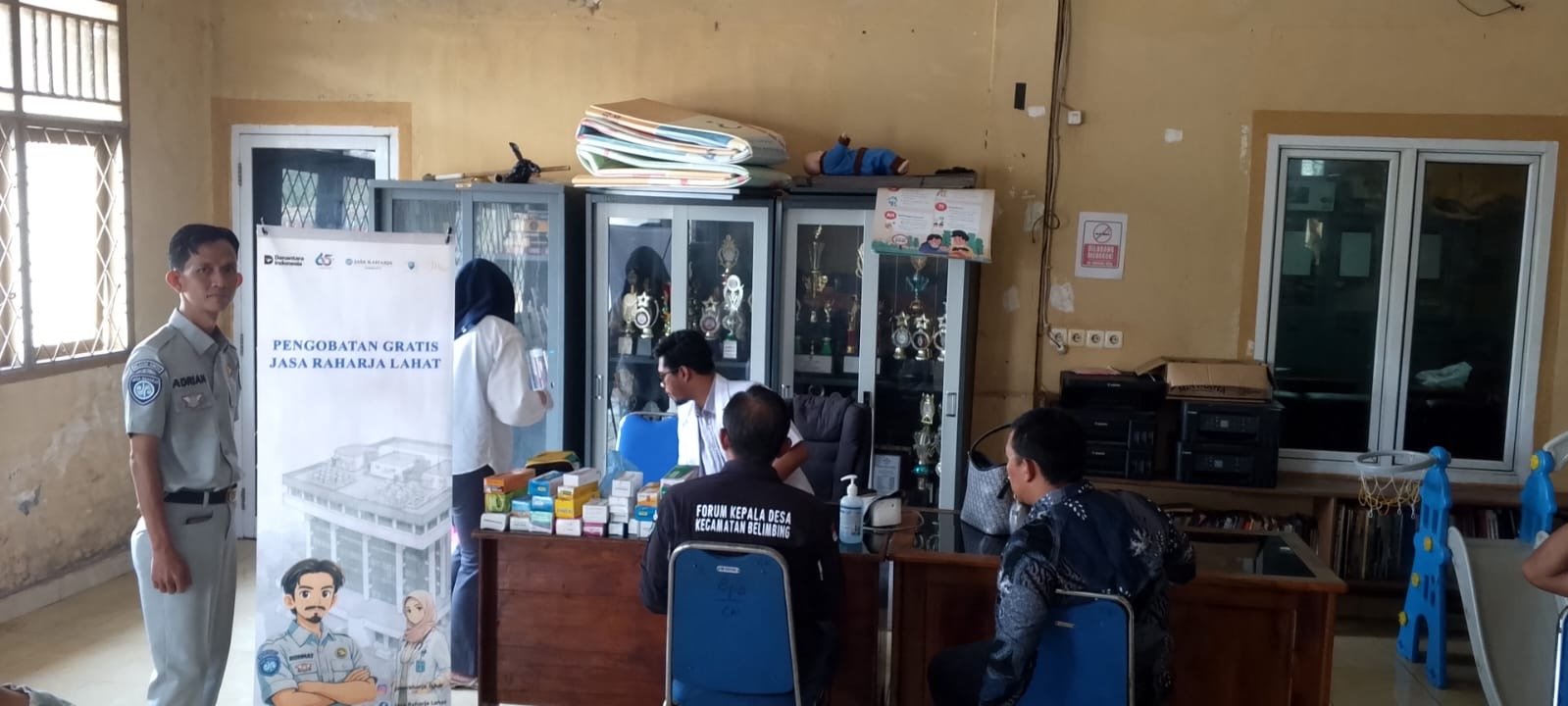Jasa Raharja Lahat Laksanakan MUKL di Desa Cinta Kasih, Kecamatan Gunung Kembang