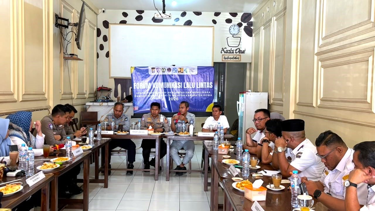 Tekan Angka Kecelakaan, FKLL Kota Gowa Sepakati Langkah Strategis Keselamatan Warga