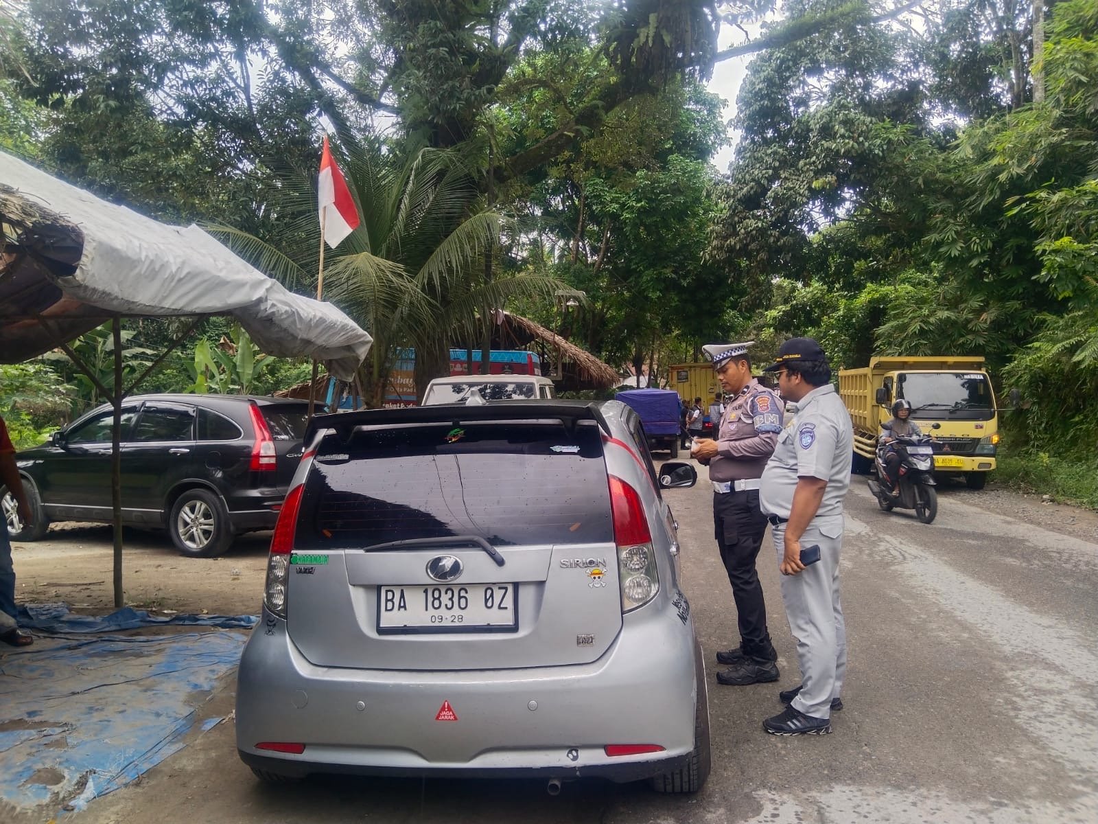 Jasa Raharja Sumbar Bersama Tim Pembina Samsat Gelar Razia Gabungan di Padang Pariaman