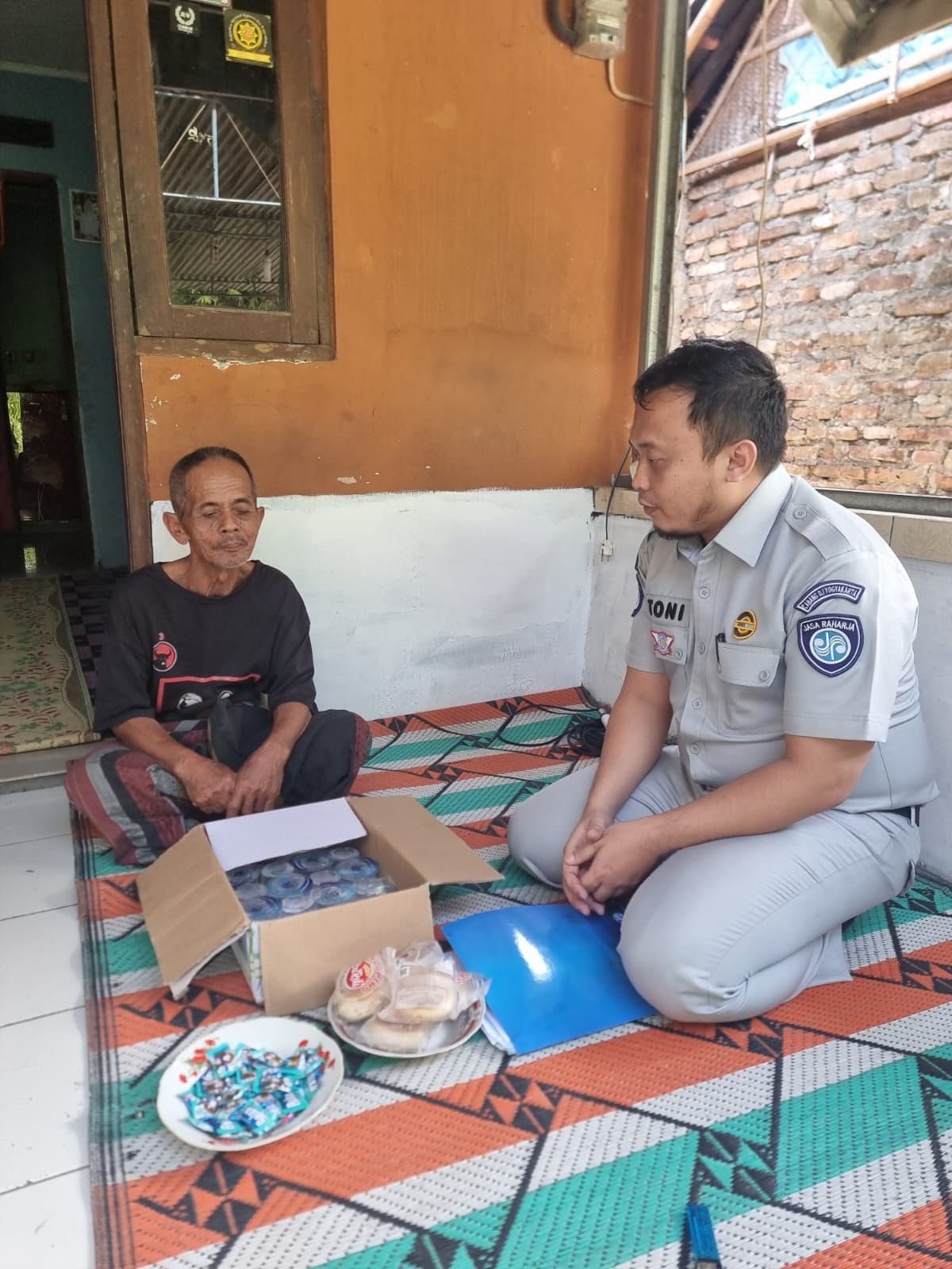 Jasa Raharja Dampingi Ahli Waris Korban Kecelakaan di Bantul