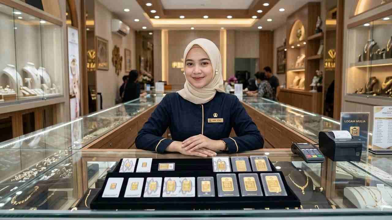 Harga Emas Pegadaian Hari Ini Turun, Antam Jadi Rp2,764 Juta per Gram