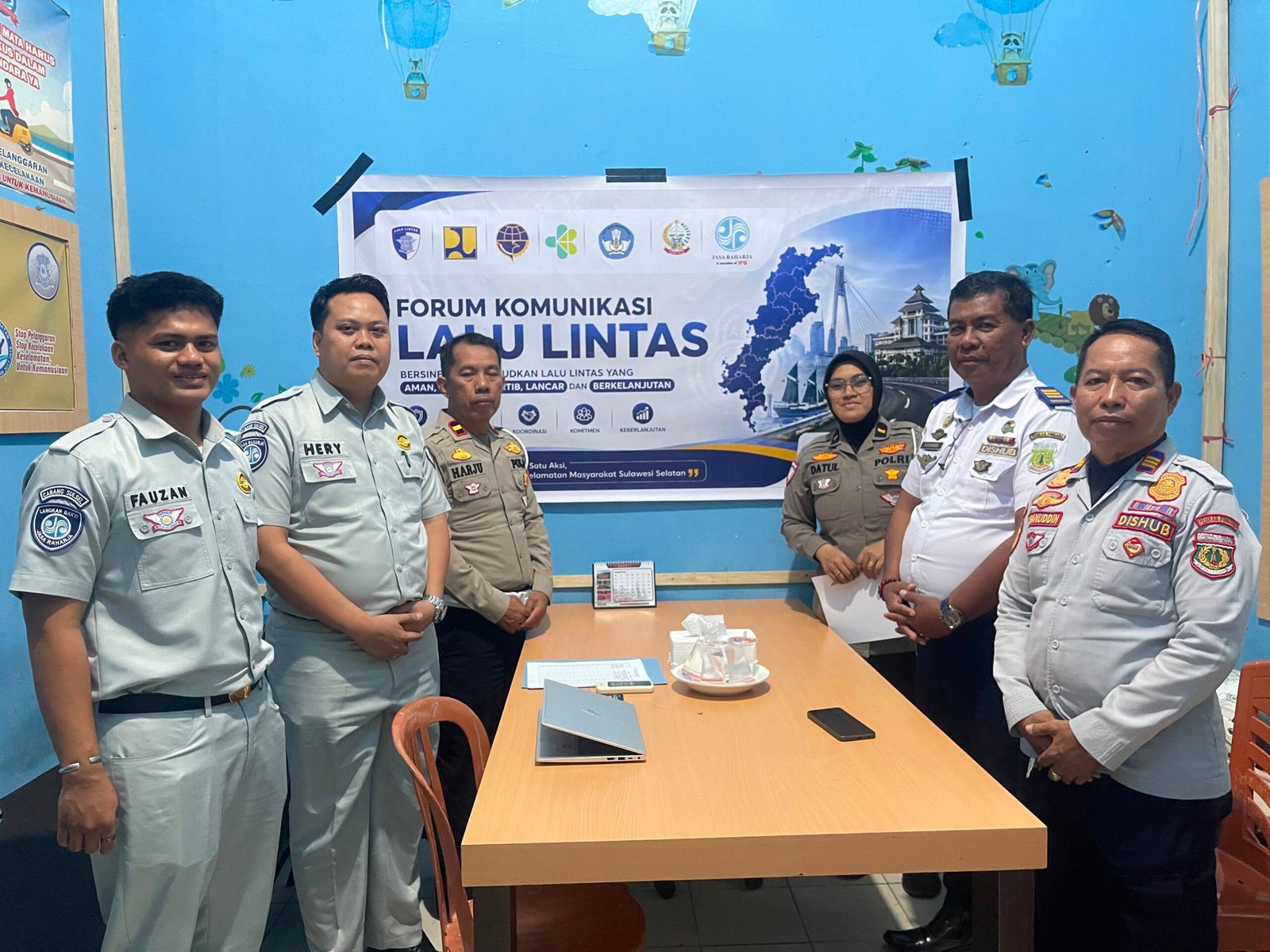 Satukan Kekuatan, Selamatkan Lebih Banyak Nyawa: PT Jasa Raharja (Persero) Cabang Parepare Perkuat Sinergi Melalui Forum Komunikasi Lalu Lintas (FKLL) di Kabupaten Pinrang
