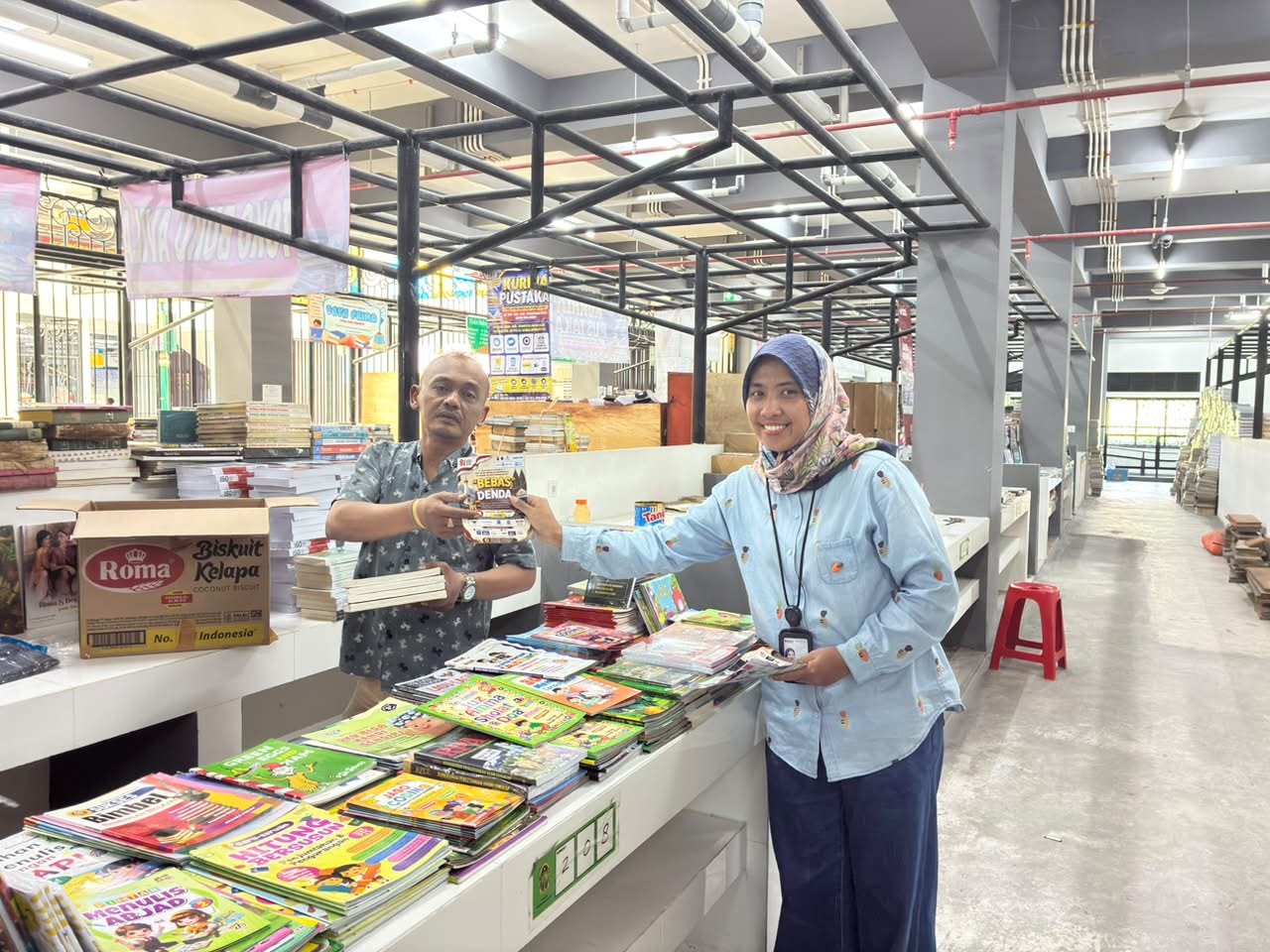 Dekatkan Informasi kepada Masyarakat, Jasa Raharja Gaungkan Program Bebas Denda di Pasar Terban