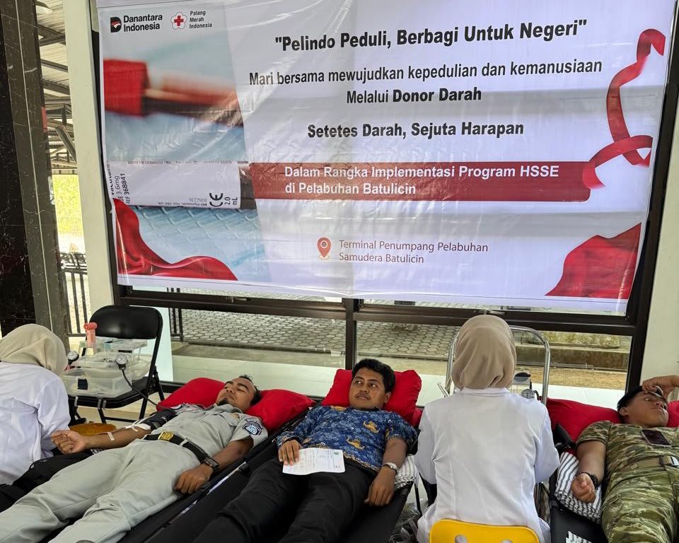 Jasa Raharja Kalsel Perkuat Solidaritas Kemanusiaan melalui Donor Darah PT Pelindo Batulicin