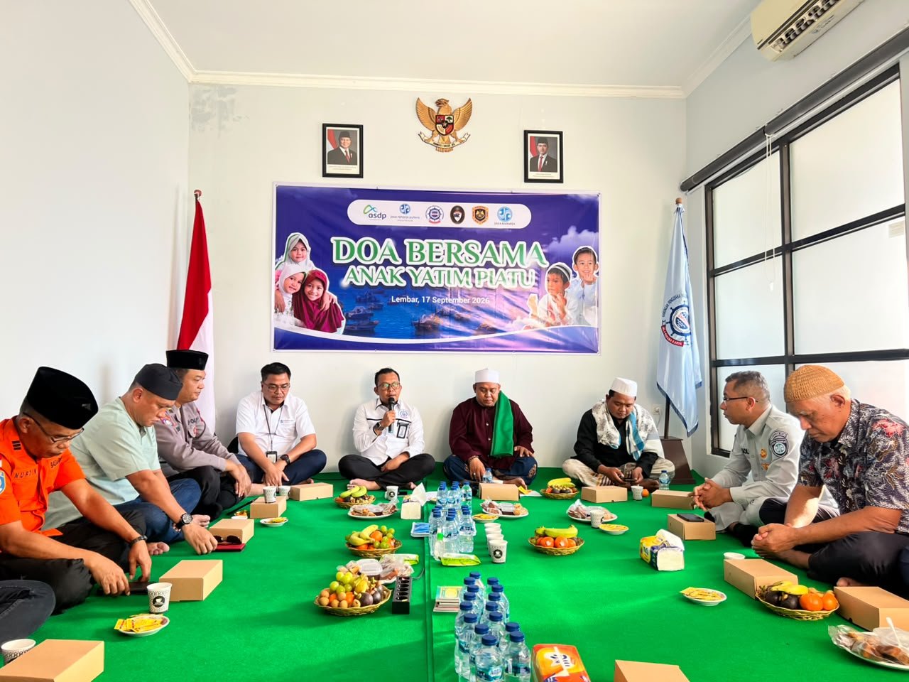 Doa Bersama Gapasdap Lembar, Jasa Raharja NTB Dukung Transportasi Berkeselamatan