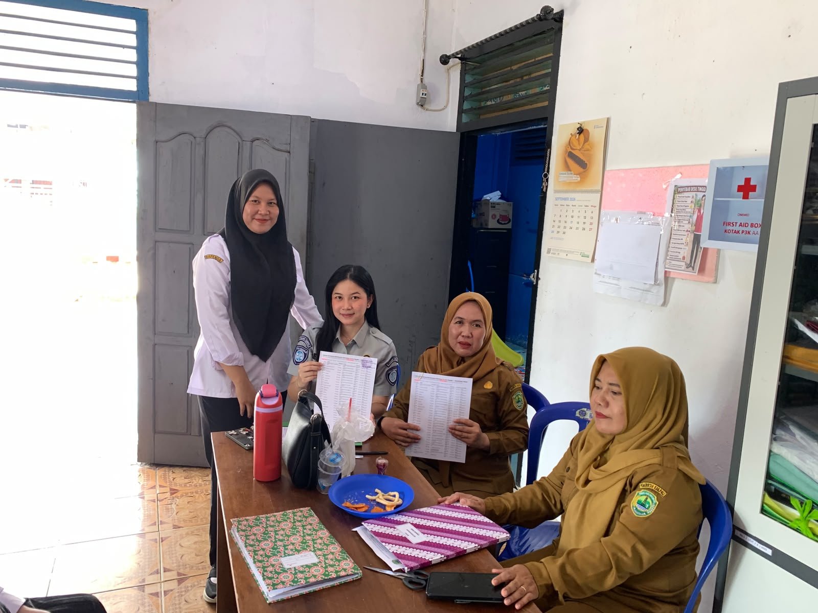 Jasa Raharja Lahat dan Samsat PALI Rekon Data Tunggakan PKB Bersama Kelurahan Talang Ubi Timur