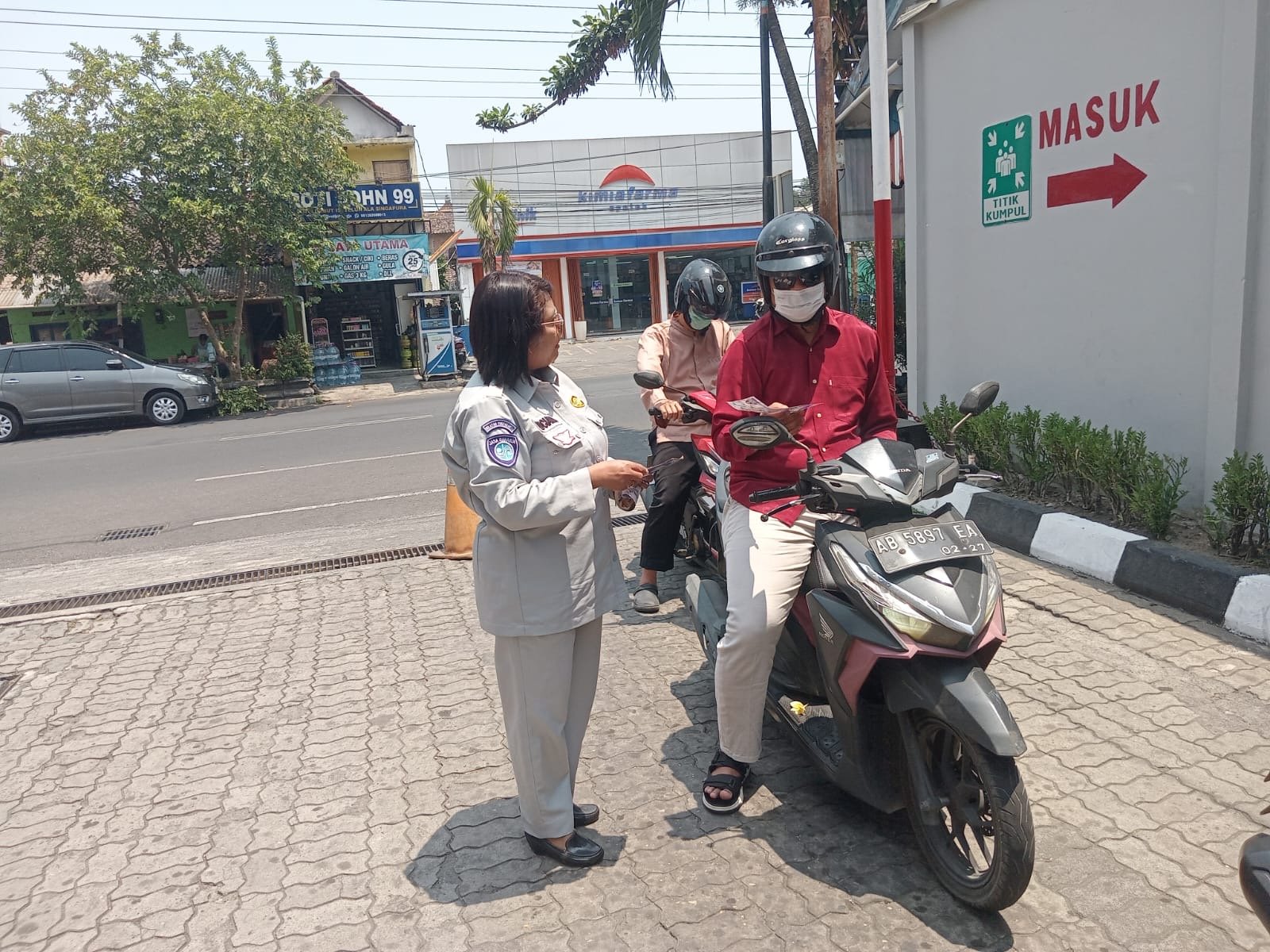 Jelang Batas Akhir, Jasa Raharja Gaungkan Program Bebas Denda di SPBU Kusumanegara