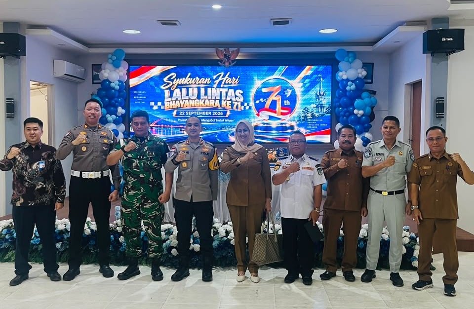 Jasa Raharja Sintang Turut Berpartisipasi di HUT Lalu Lintas Bhayangkara Ke 71 di Polres Sintang