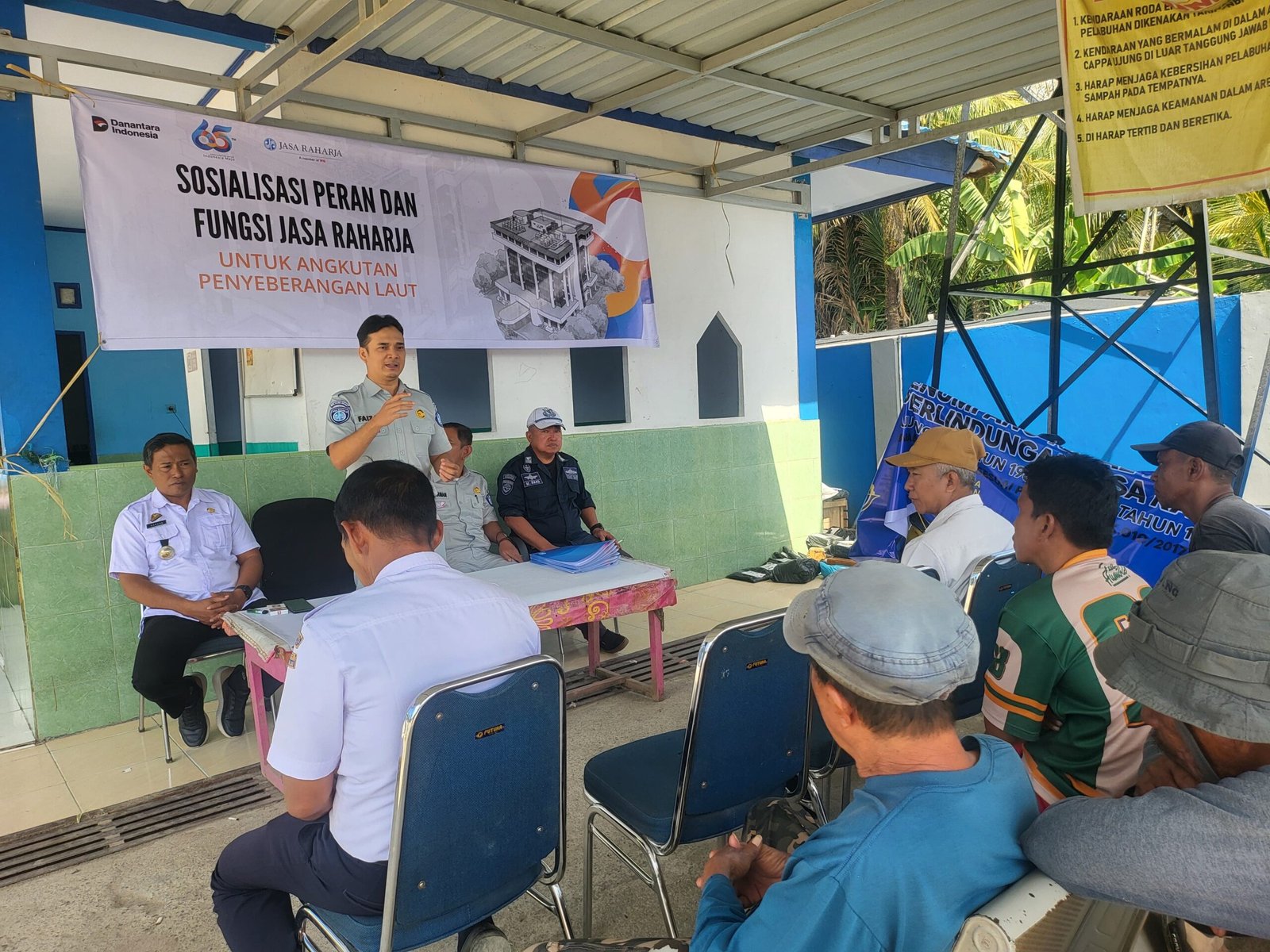 Pastikan Penumpang Terlindungi, Jasa Raharja Gandeng 10 Operator Kapal Penyeberangan di Cappa Ujung Kabupaten Sinjai