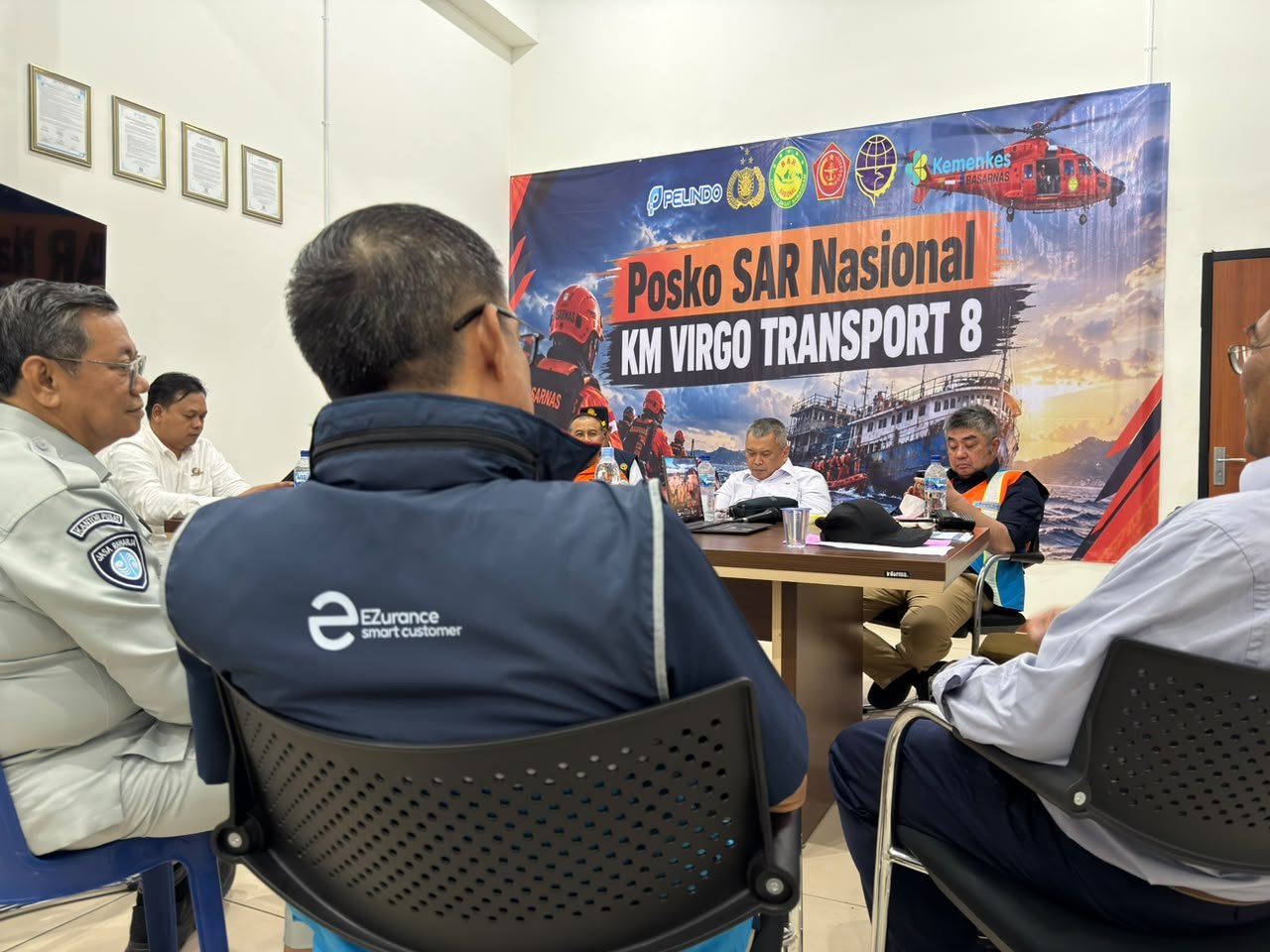 Gerak Cepat Jasa Raharja Group Tangani Musibah KM. Virgo Transport 8: Direktur Teknik PT Asuransi Jasaraharja Putera Tinjau Langsung Posko Pelabuhan Trisakti Banjarmasin