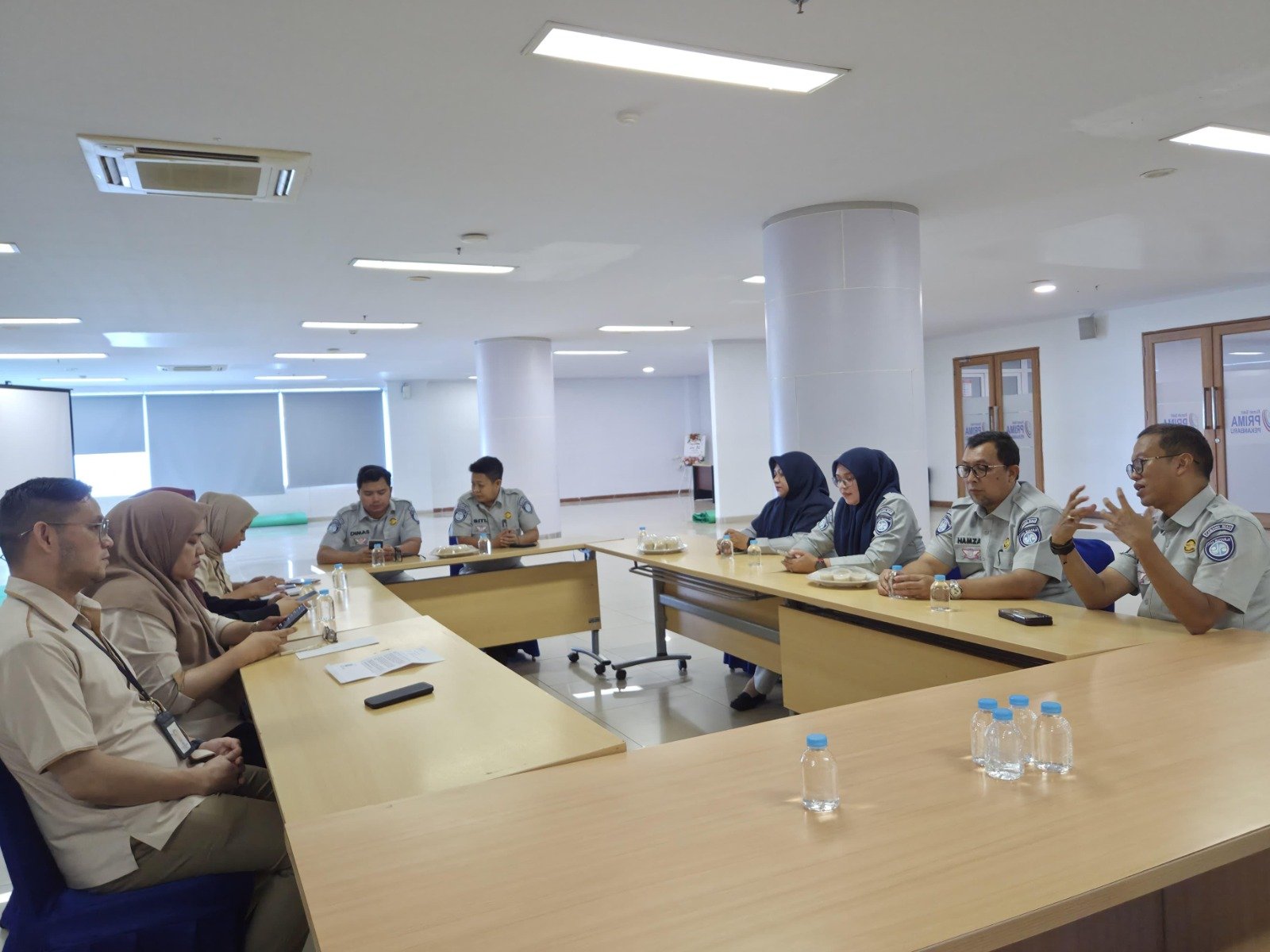 Perkuat Komitmen Kepatuhan Pajak Kendaraan, Jasa Raharja Riau Koordinasi dengan Rumah Sakit Prima Pekanbaru