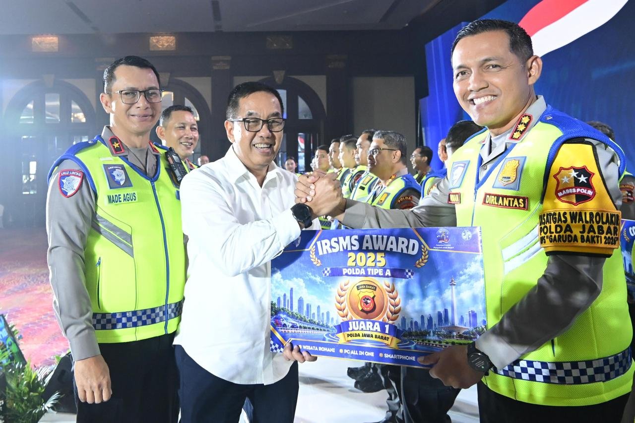 Jasa Raharja Apresiasi Polda hingga Polres melalui IRSMS Award di Syukuran Hari Lalu Lintas Bhayangkara ke-71