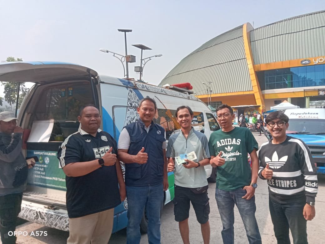 Melayani Sepenuh Hati, Hari Minggu Samsat Soekarno Hatta Hadir Lebih Dekat