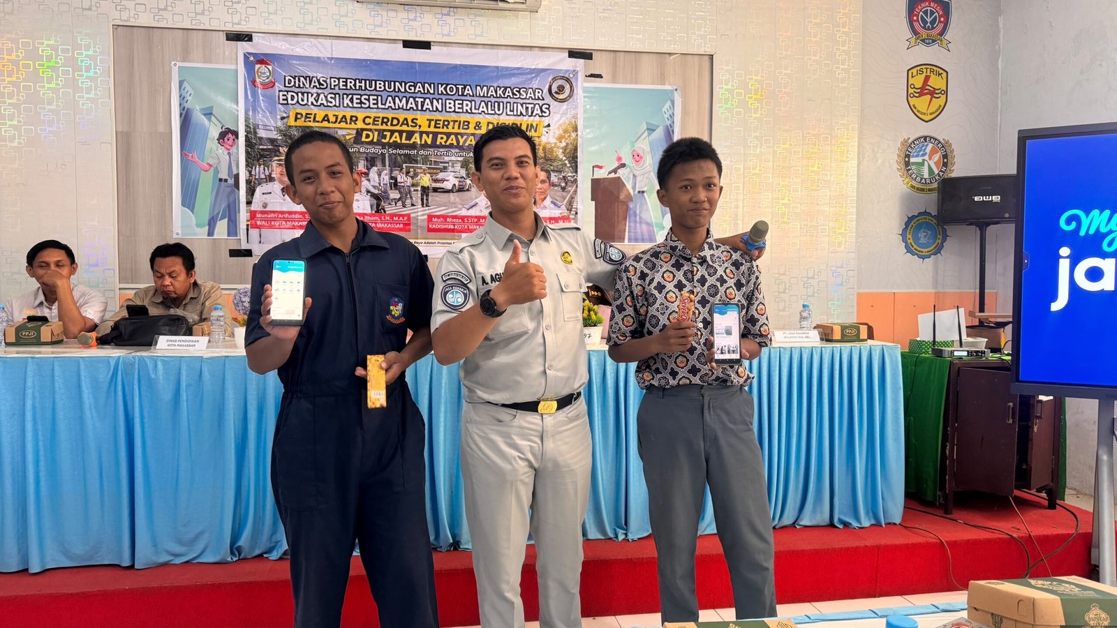 Tekan Angka Fatalitas Usia Produktif, Jasa Raharja Gencarkan Edukasi Tertib Berlalu Lintas bagi Pelajar SMKN 3 Makassar