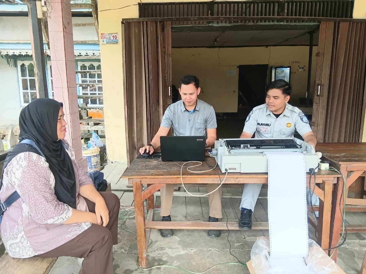 Jasa Raharja Sintang Turut Serta Mendorong Samsat Gokatan Agar Dapat Menjangkau Daerah-Daerah Terjauh di Kalimantan Barat