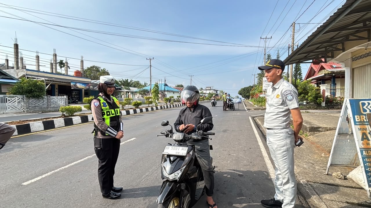 Operasi Gabungan Digelar, 38 Kendaraan Manfaatkan Layanan Samsat Keliling di Bengkulu Selatan