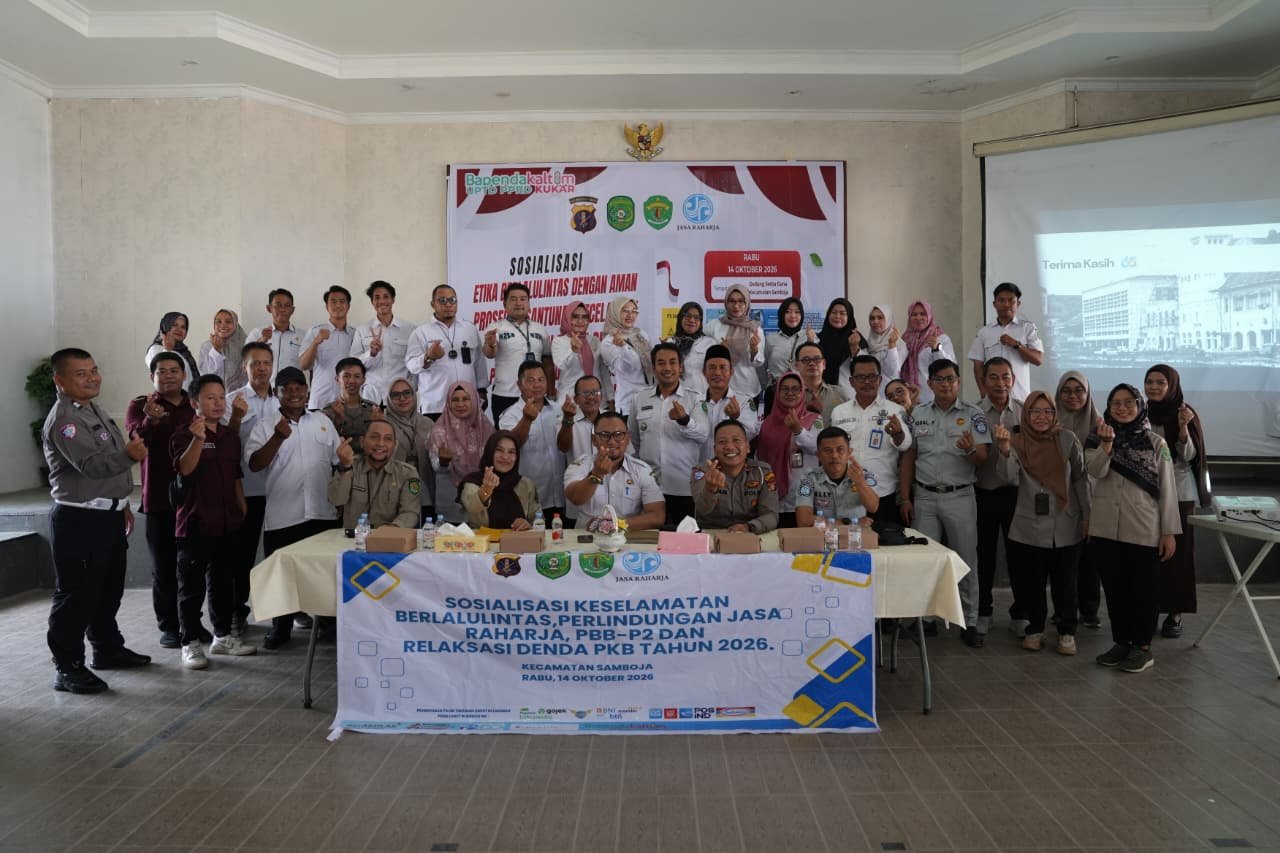 Sinergi Tim Pembina Samsat, Jasa Raharja Perluas Sosialisasi Relaksasi Pajak Kendaraan di Kalimantan Timur