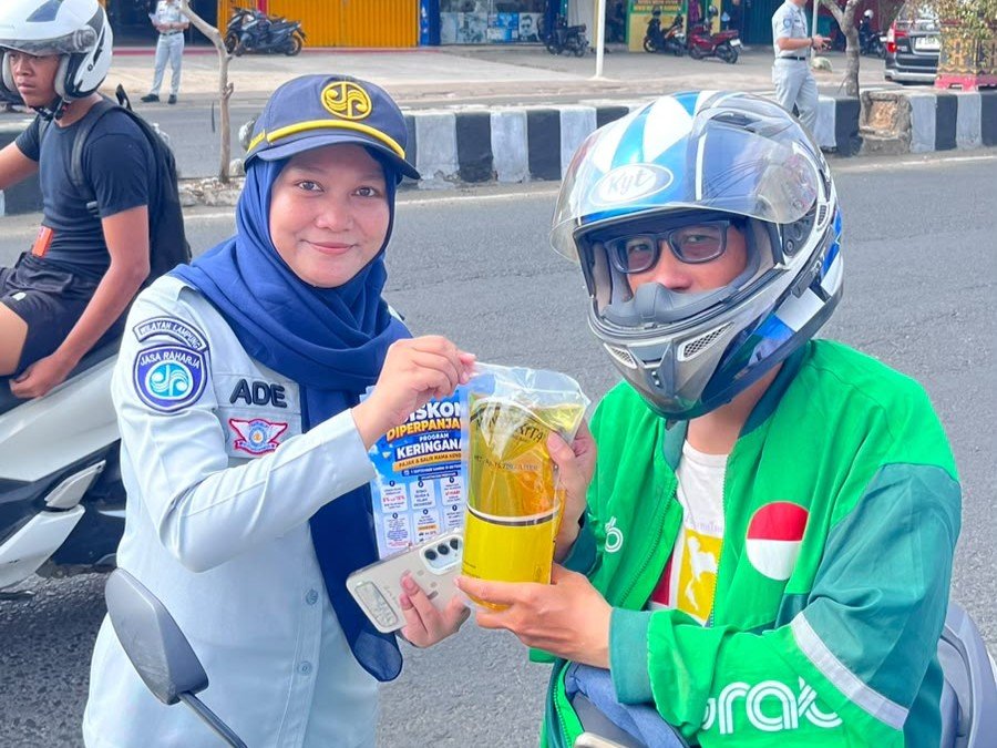 Jasa Raharja Perkuat Edukasi SWDKLLJ dalam Sosialisasi Gabungan di Bandar Lampung