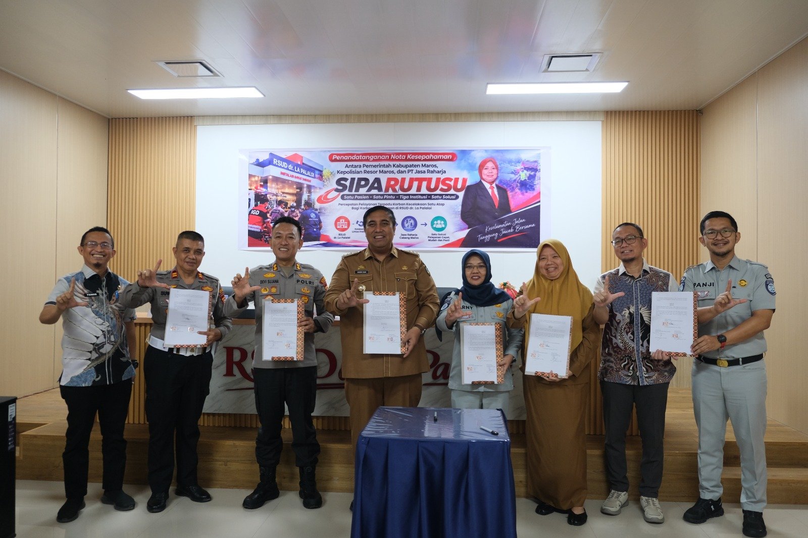 Kabar Baik bagi Warga Maros: Korban Kecelakaan Kini Diberi Kemudahan Lewat Program SIPARUTUSU