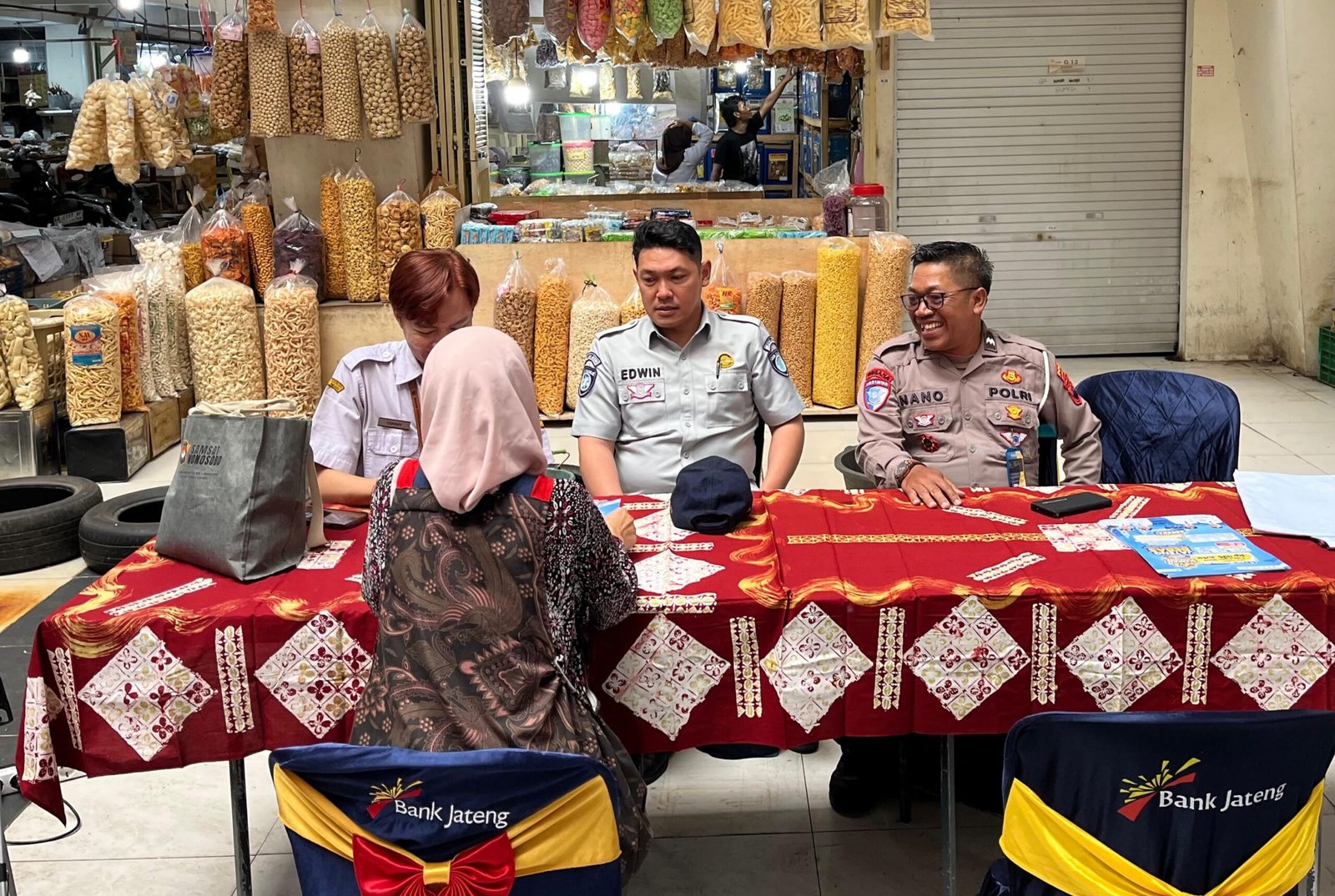 Gerdumas di Pasar Induk Wonosobo Dorong Pemahaman Masyarakat terhadap Program Jateng Bebas