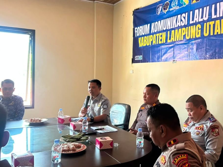 Tekan Kecelakaan dan Kemacetan, FLLAJ Kotabumi Perkuat Koordinasi Lintas Sektor