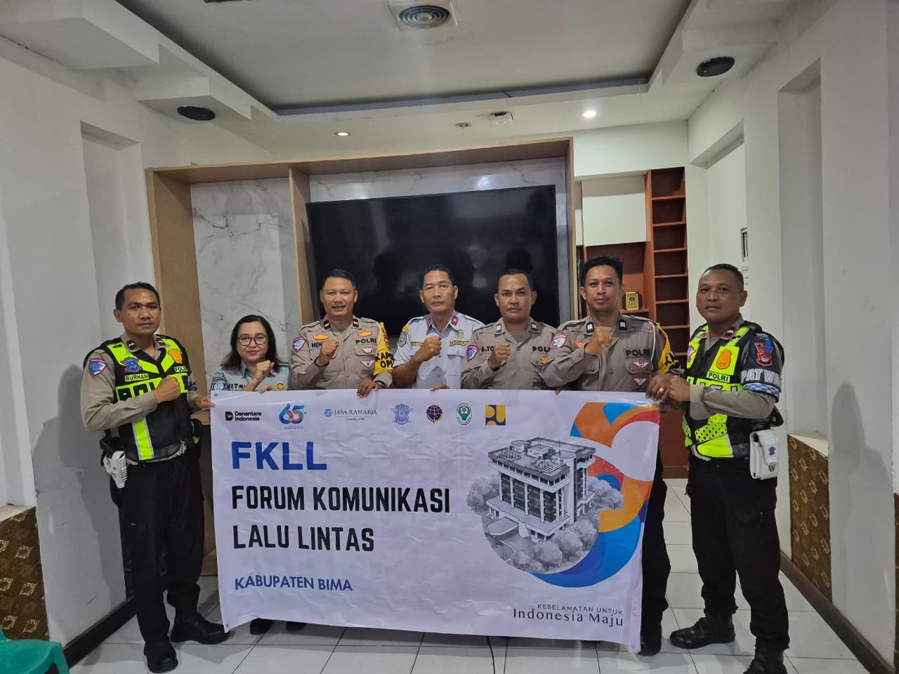 Perkuat Sinergi Keselamatan Jalan, Jasa Raharja Hadiri Rakor FLLAJ Kabupaten Bima