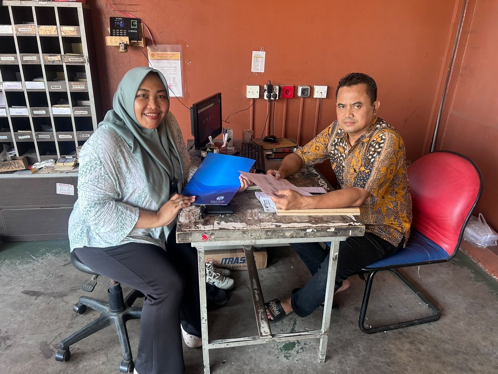 Jasa Raharja Sambangi PT Herona Express, Jaga Komunikasi dan Dorong Kepedulian terhadap Administrasi Kendaraan