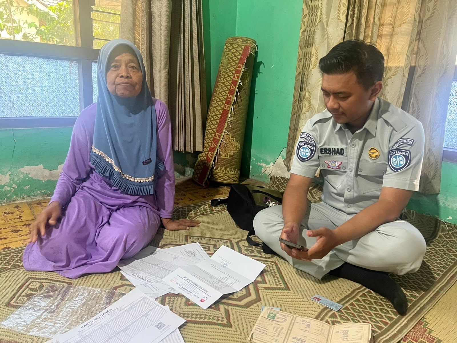 Jasa Raharja Hadir Mendampingi Ahli Waris dalam Proses Pelayanan Santunan di Sleman