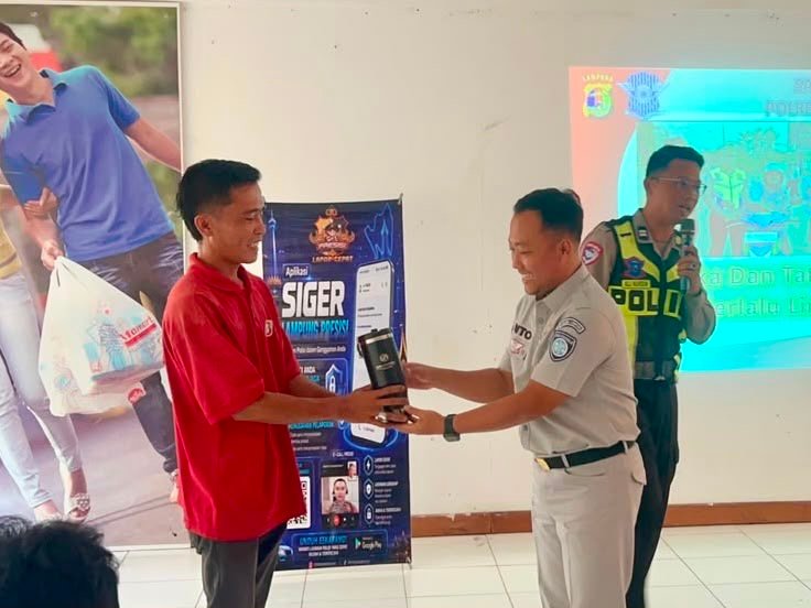 Jasa Raharja Edukasi Pengemudi Logistik tentang Keselamatan dan Keringanan Pajak di Lampung Utara
