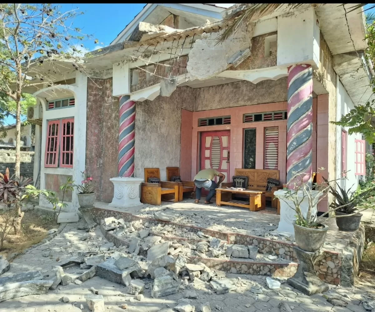 Gempa M6,1 Guncang Sumba Barat Daya, Dilaporkan Ada Korban Jiwa dan Rumah Rusak