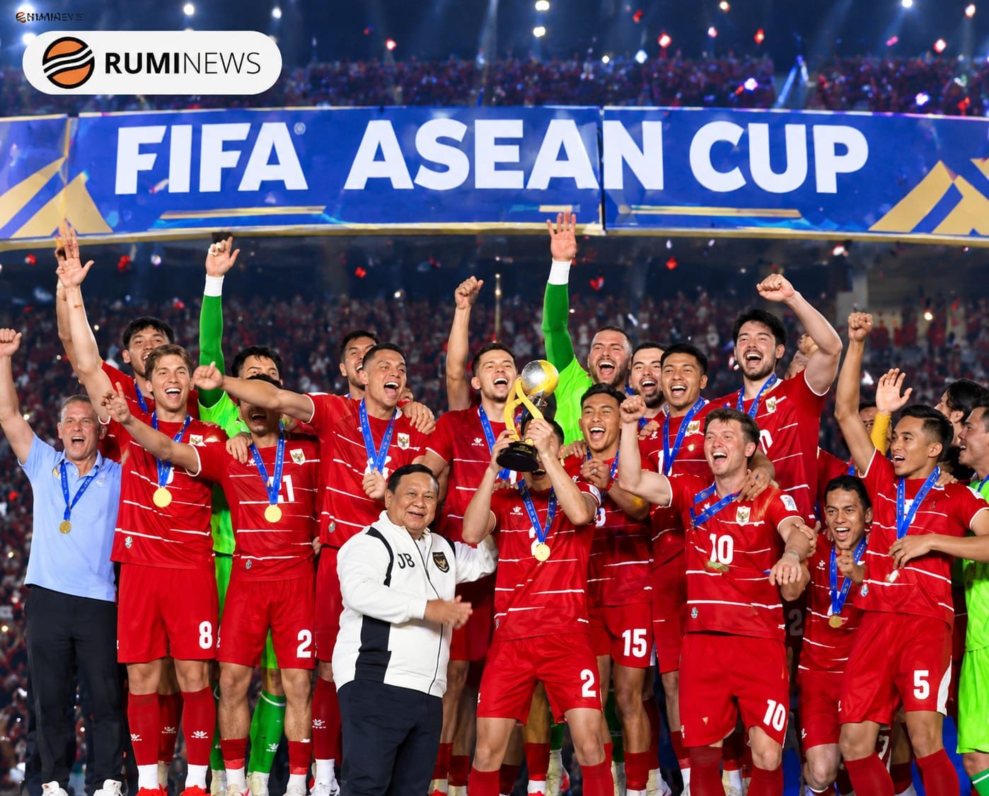 Garuda Terbang Tinggi! Timnas Indonesia Sabet Gelar Juara FIFA ASEAN Cup
