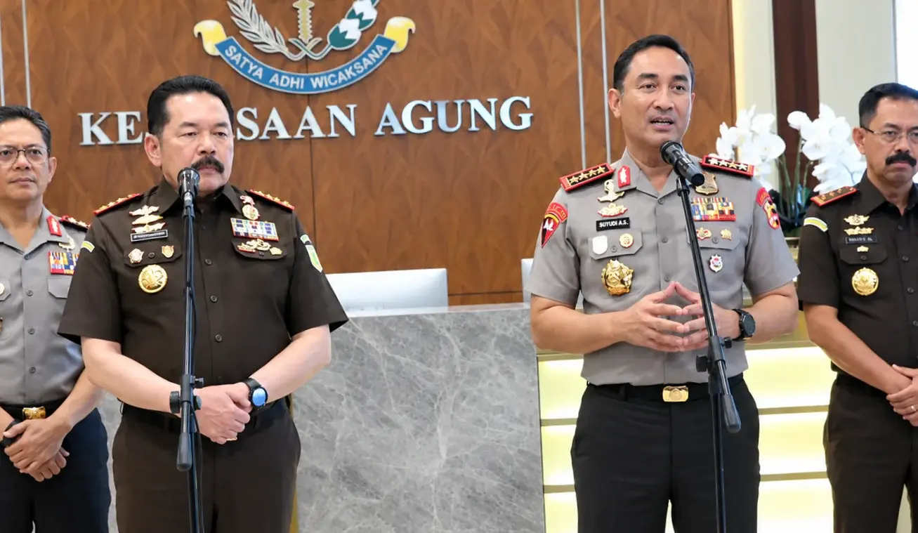 Temui Jaksa Agung, Kapolri Suyudi Tingkatkan Kerja Sama Penegakan Hukum
