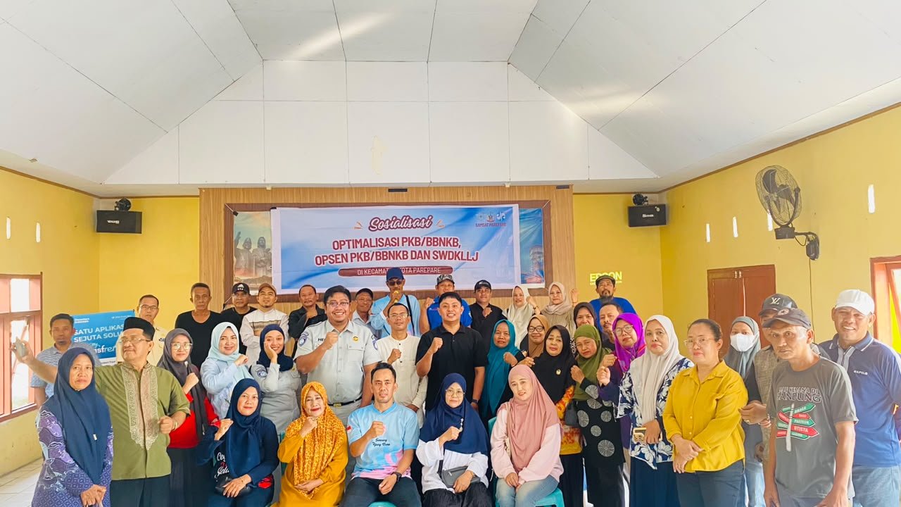 Bersinergi untuk Masyarakat, PT Jasa Raharja (Persero) Cabang Parepare, Bapenda, dan Satlantas Parepare Gencarkan Edukasi Pajak dan Keselamatan Berlalu Lintas di Kota Parepare