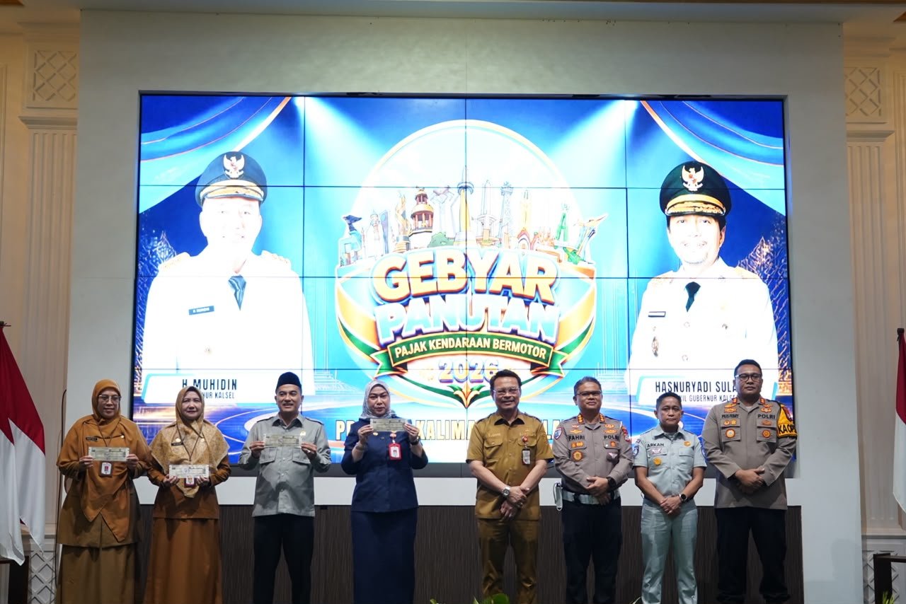 Tim Pembina Samsat Kalsel Luncurkan Gebyar Panutan Pajak 2026, Dorong Tertib Pajak di Banjarbaru