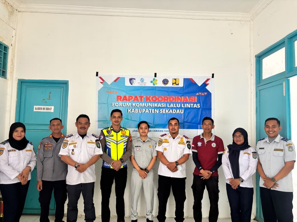 Antisipasi Risiko Kecelakaan, Jasa Raharja Sintang dan Stakeholder Koordinasikan Langkah Keselamatan di Sekadau
