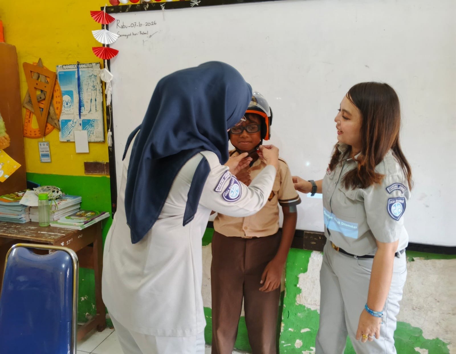 Jasa Raharja Sosialisasikan Keselamatan Lalu Lintas di SD Negeri 1 Cimareme, Dorong Terwujudnya Lingkungan Sekolah yang Aman dan Berkeselamatan