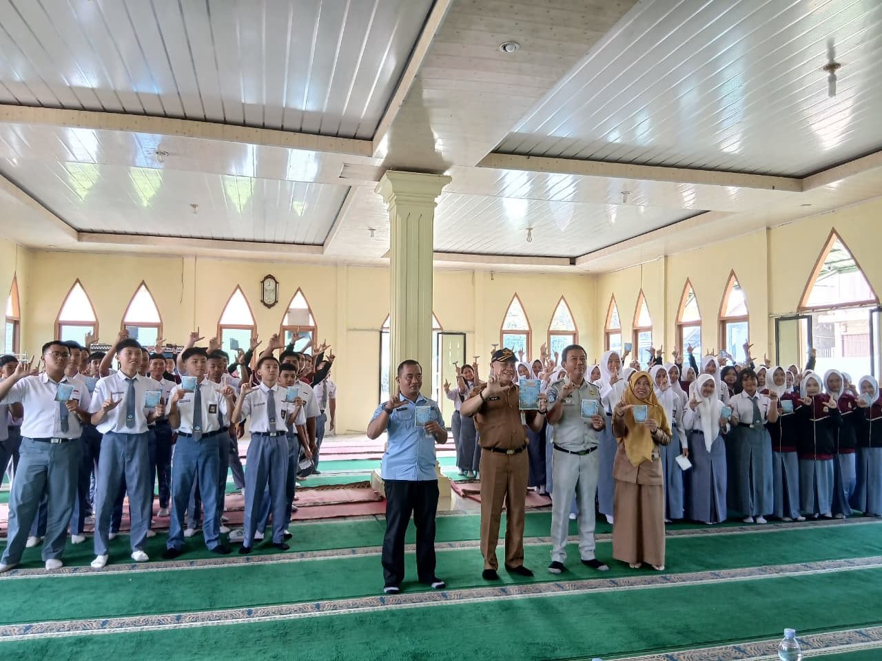Jasa Raharja Edukasi Keselamatan Berkendara dan Sosialisasikan Keringanan Pajak di Lampung Barat